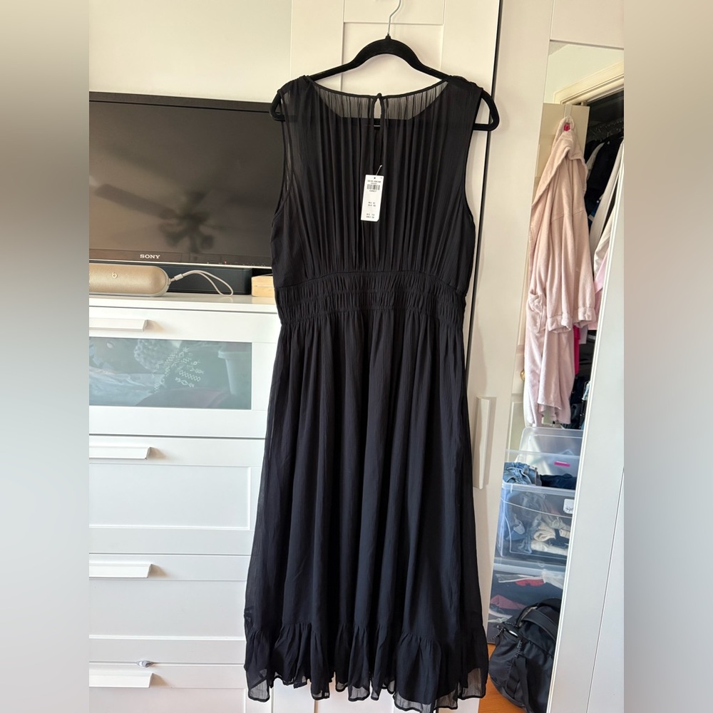 Abercrombie Elegant Black Sleeveless Dress